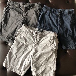 3 pairs of American Eagle shorts